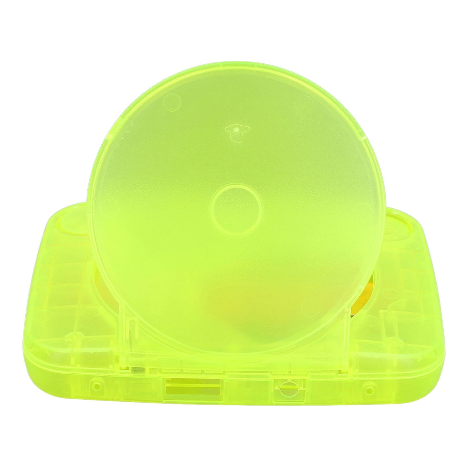 Guscio di ricambio traslucido per , custodia di ricambio per console, custodia in plastica ABS stile retrò con kit completo, compatibile con SCPH 001 SCPH 101 SCPH 102 SCPH 103 (Verde trasparente)