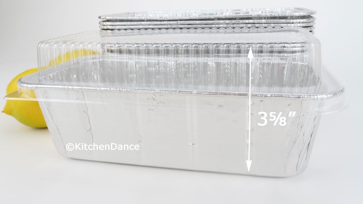 Disposable Aluminum Standard 2 Lb. Loaf Pan by Handi- Foil #5100 (25)