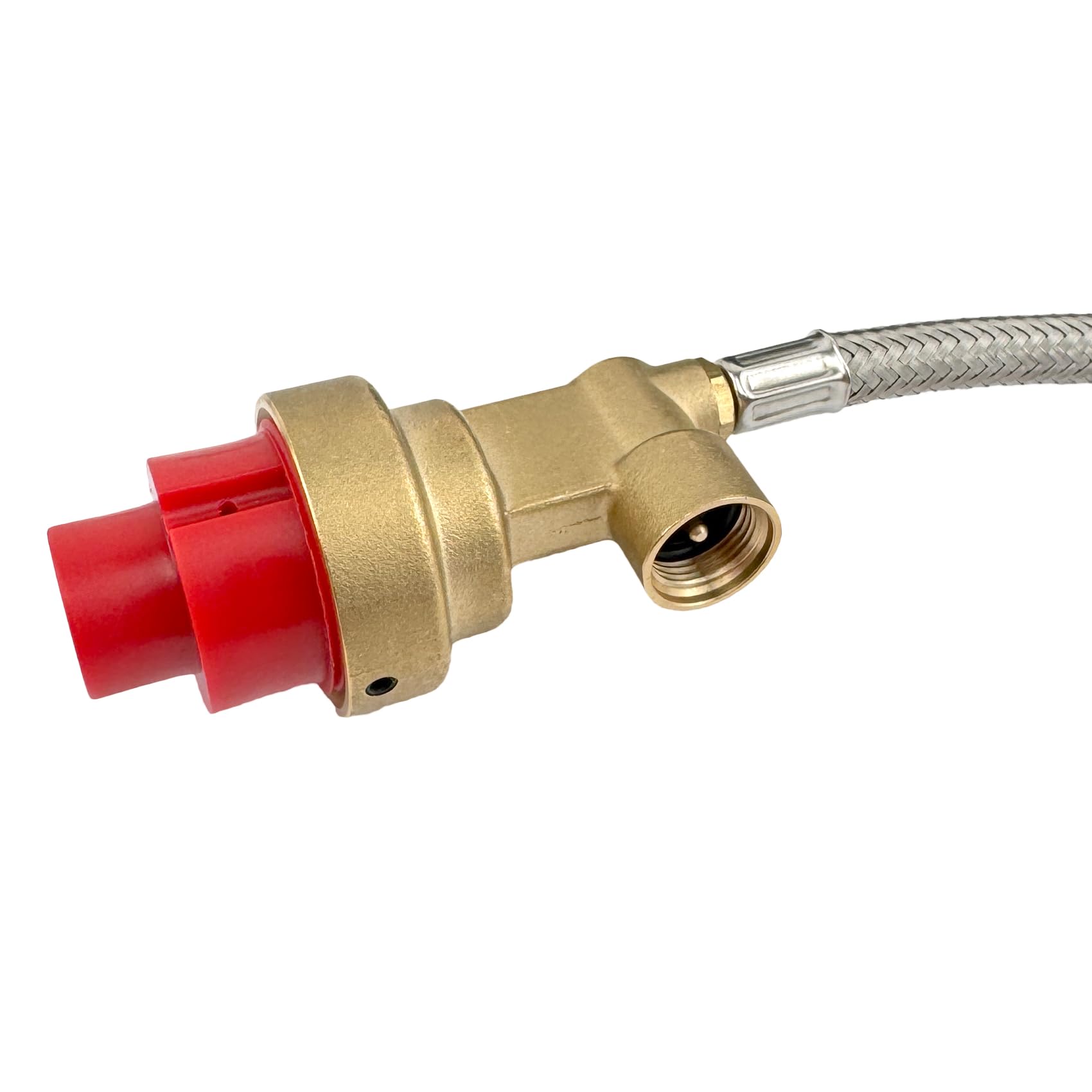 GARDINGER MSF-1 Allgas-Adapterkartusche mit 80cm Anschlußschlauch