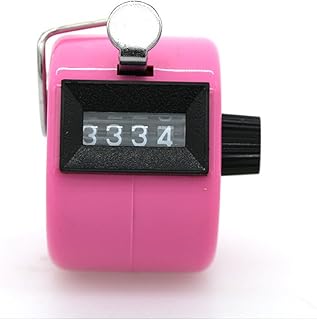 Manual Tally Counter 4 Digit Display Counter Lap Counter with Finger Ring Mechanical Palm Click Counter for Stadium, Casino and Game Scores by TheBigThumb