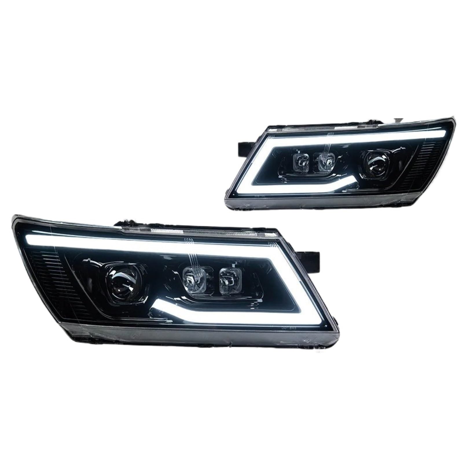 Headlights Assembly For Dodge For JCUV For Journey 2009-2016 Car Styling LED Headlight LED DRL Hid Angel Eye Bi Xenon Beam Accessories Car Headlight