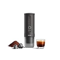 OutIn Nano Macchina da caffè espresso elettrica portatile, caffettiera da viaggio per il campeggio