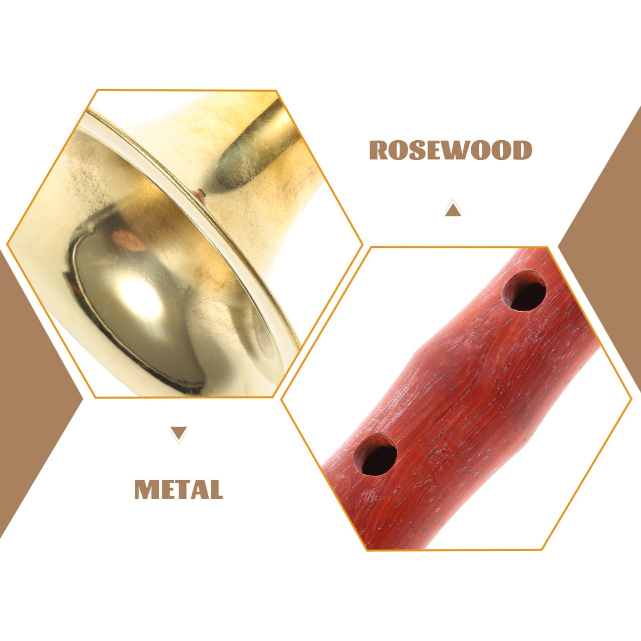 HEMOTON Suona Aus Palisander Für Anfänger C-Tonart Ethnisches Blasinstrument Chinesische Suona Mit Schilfrohr Und Kunststoffrohren Musikinstrument Set