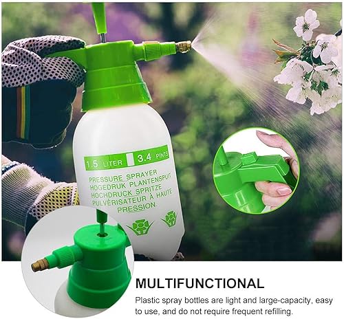 Miniatura 4 de VANZACK Pulverizador neumático Pulverizador de botella de agua Pulverizador de presión manual Latas de riego de flores Pulverizador de bomba para