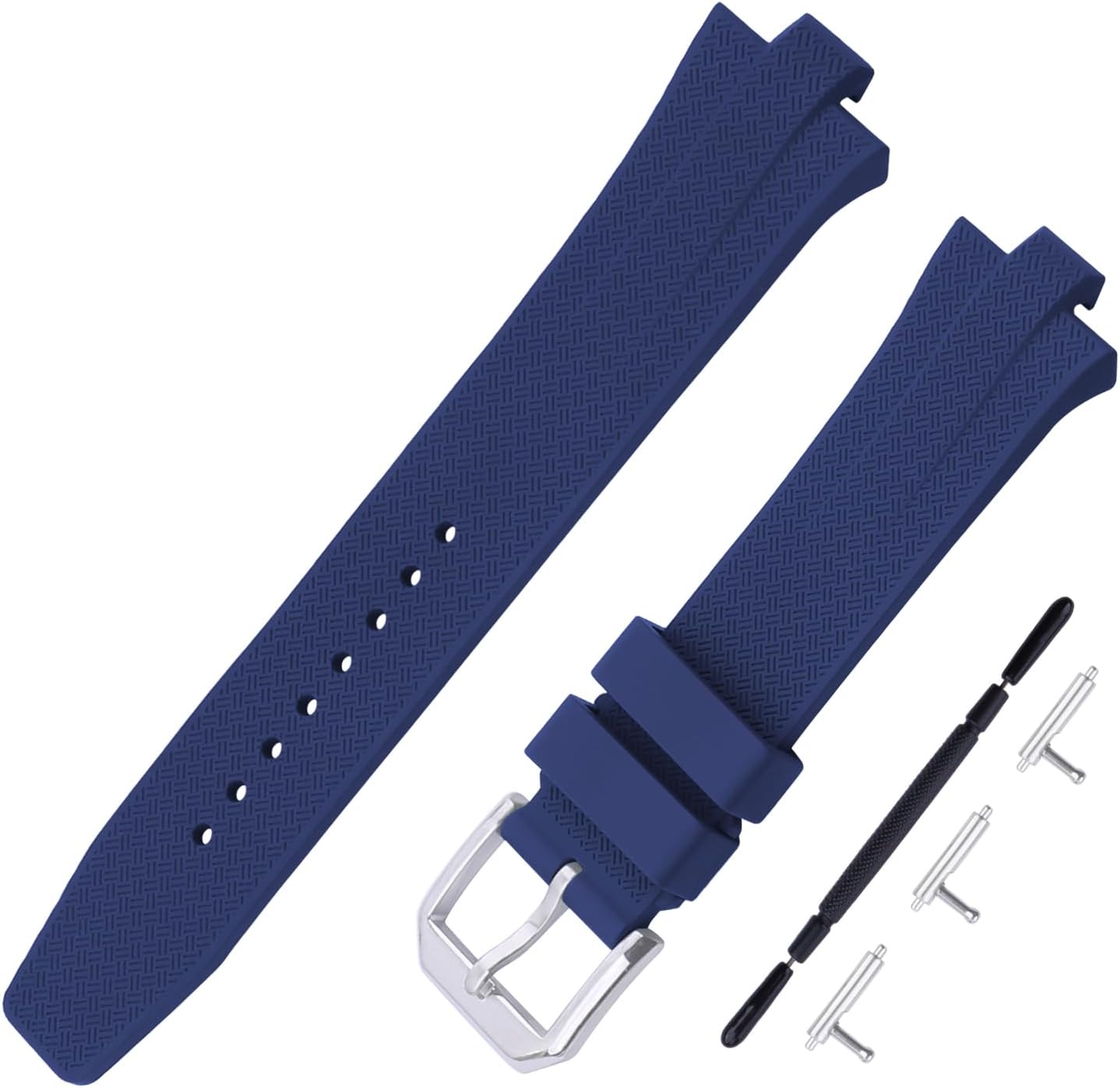 Men's Rubber Strap Compatible for 26mm Citizen Tsuyosa NJ0151 NJ0150 Ladies outdoor work waterproof silicone watch band wrist strap Buckle