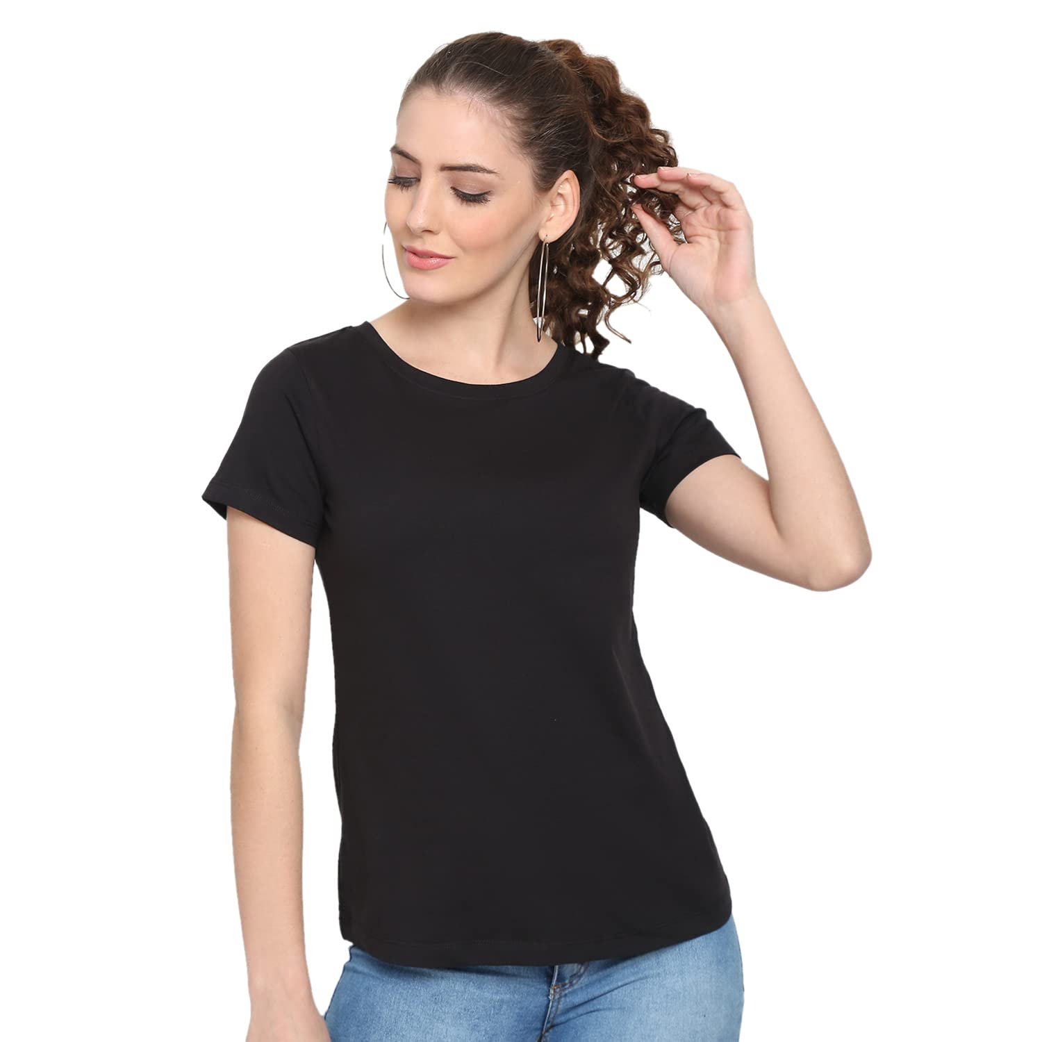 Women White Cotton Slim Fit Open Front Shrug-image-33