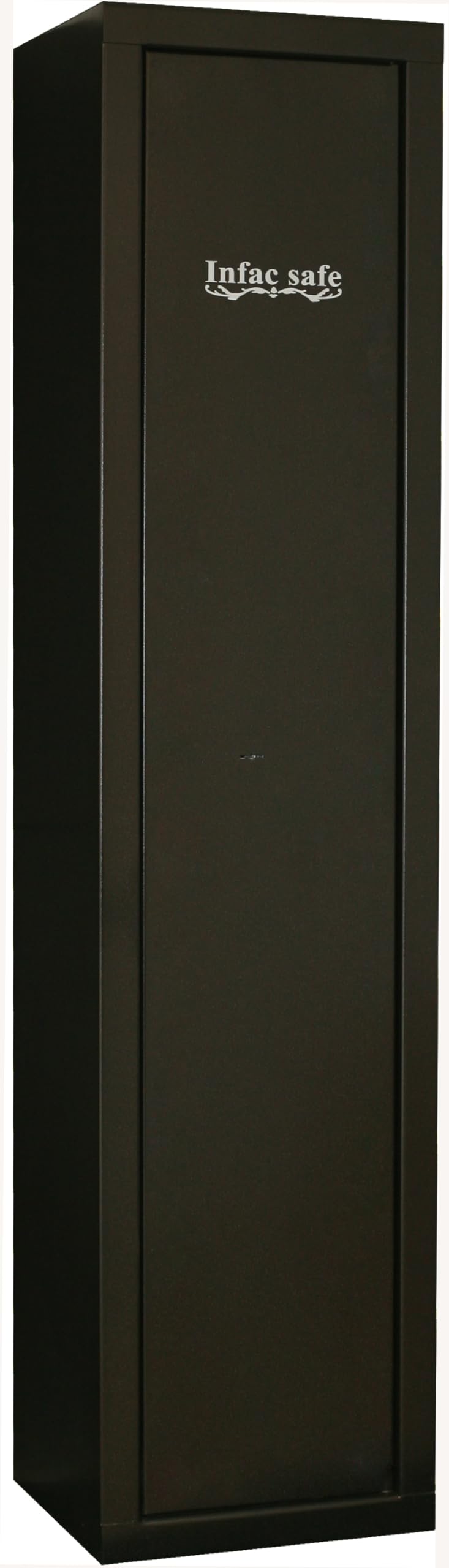 Safe SD7 Armoire forte pour Armes en Acier | 6 Armes avec lunette + 1 dans la porte | Coffre intérieur | Serrure à clé