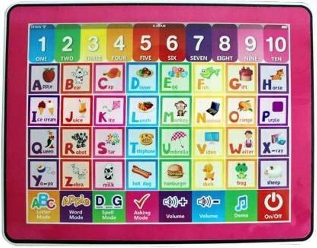 Toytrends Y-Pad English Computer Educational Learning Laptop Tablet for Kids, Multi-Functional Educational Toy Tablet for Kids (B0C1VWWZJL) Amazon Price History, Amazon Price Tracker
