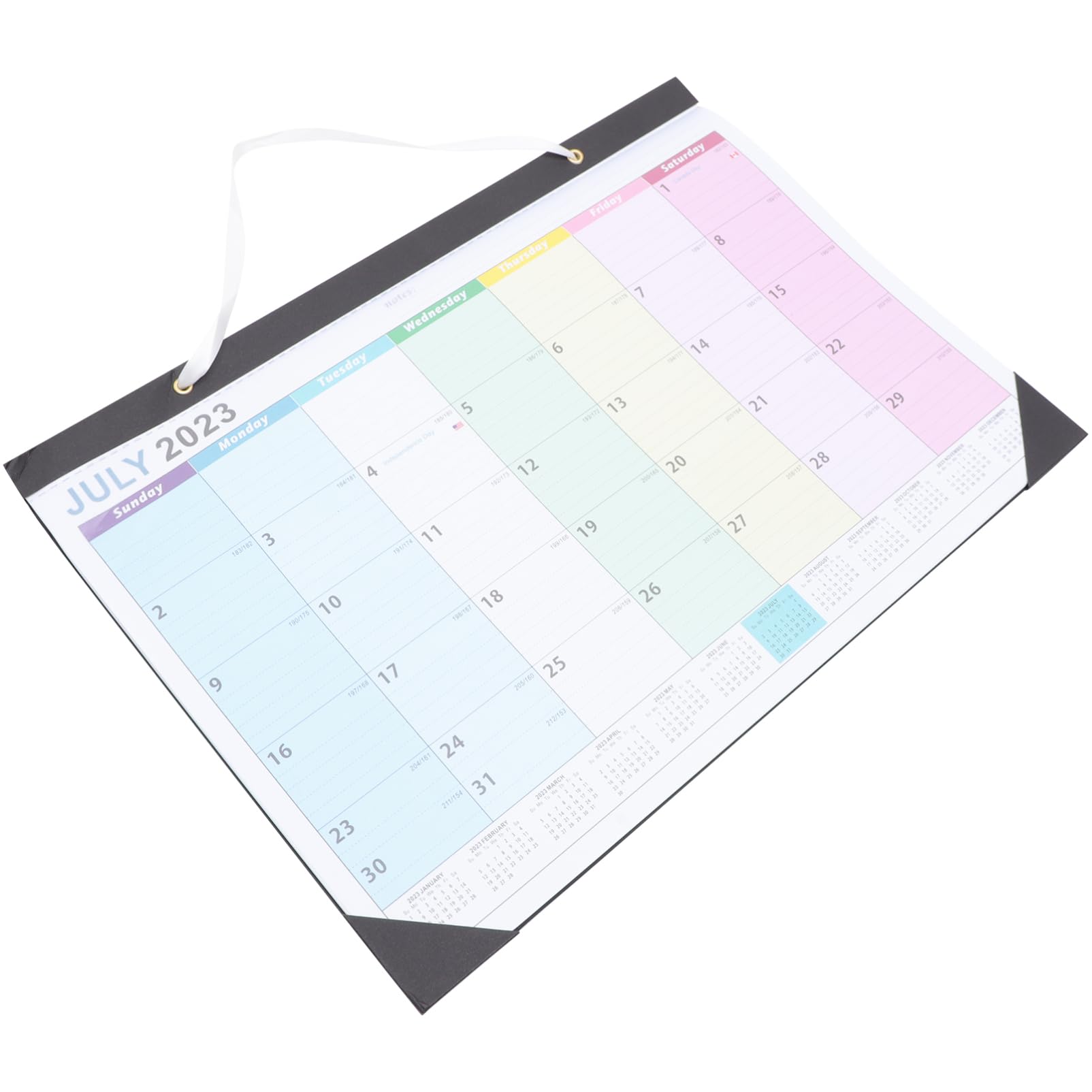 VILLCASE 4stücke Countdown Kalender Wandkalender Monatskalender Für Zuhause Hängender Englischer Wandkalender Mit Für Notizen Praktischer Und Stilvoller Monatsplaner