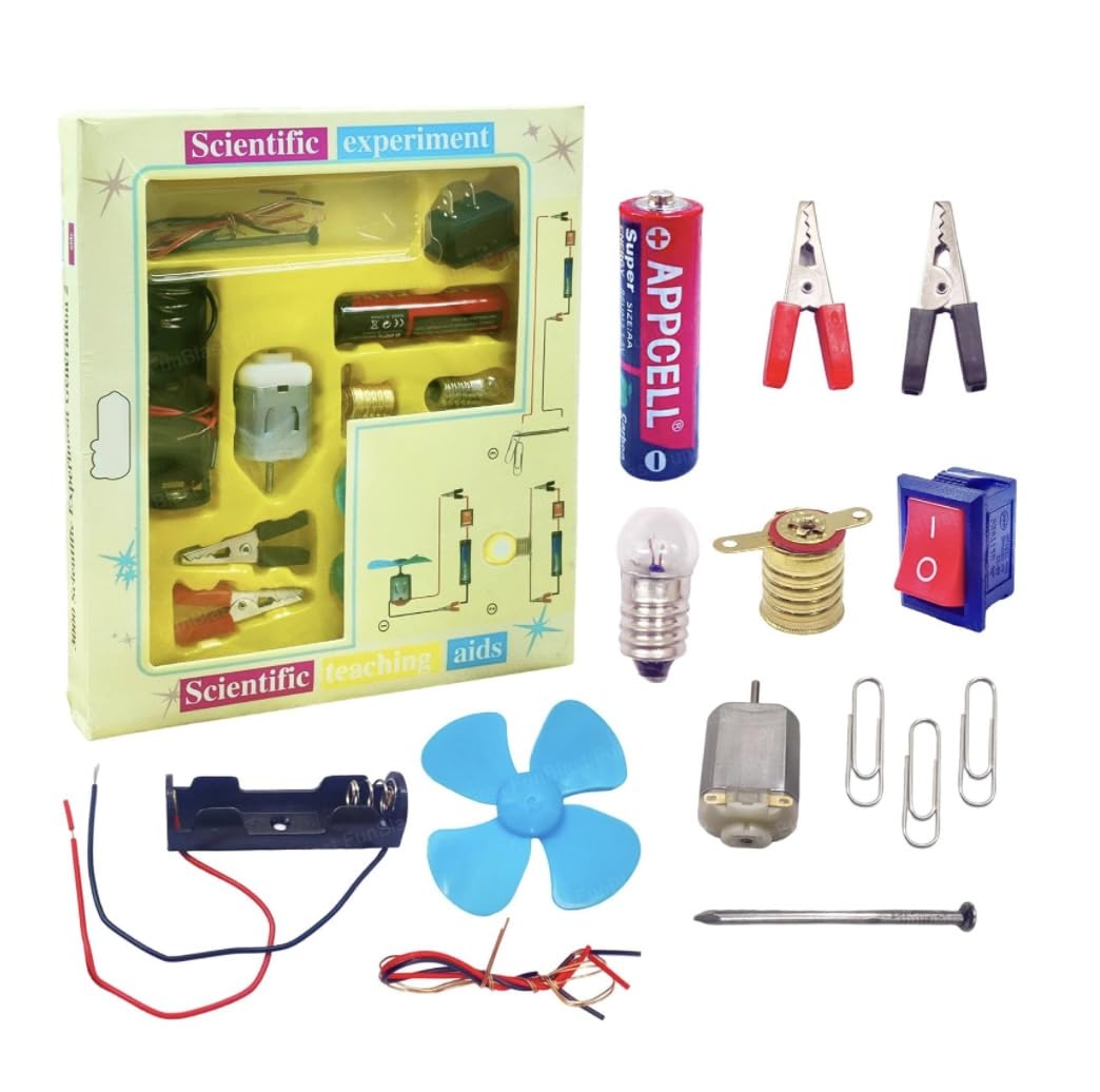 RETURNGIFTS- Kits - Educational Electric Tool kit for Kids. Science Learning with Fun Game Toy. DIY STEM Return Gifts for Kids Party. (Pack of 1) (B0D7ZW8T3Z) Amazon Price History, Amazon Price Tracker