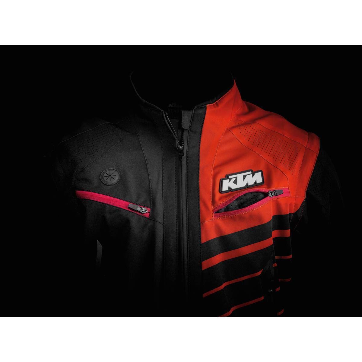 Amazon | KTM RACETECH JACKET (S) 3PW200002302, ブラックオレンジ 