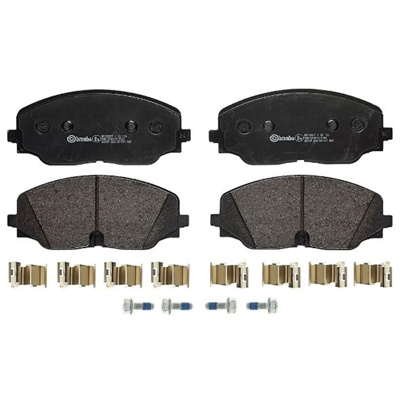 Brembo P 85 176 - Zestaw klocków hamulcowych, hamulec tarczowy