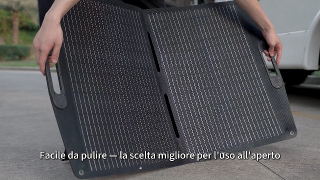 Pannello Solare Pieghevole ECO-WORTHY 200W – Impermeabile IP67 Per Camper, Campeggio E Outdoor - 2