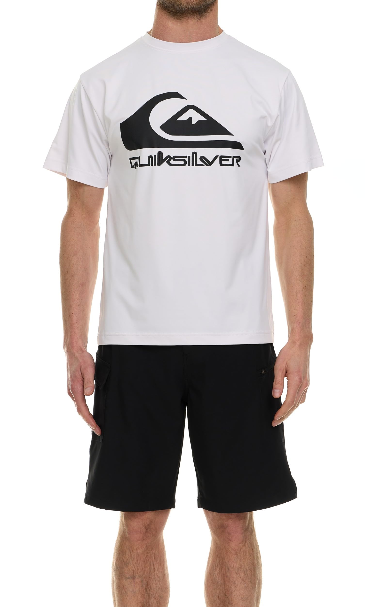 Quiksilver Rashguard für Herren, LSF 50+, groß und hoch, lang- und kurzärmeliges Shirt