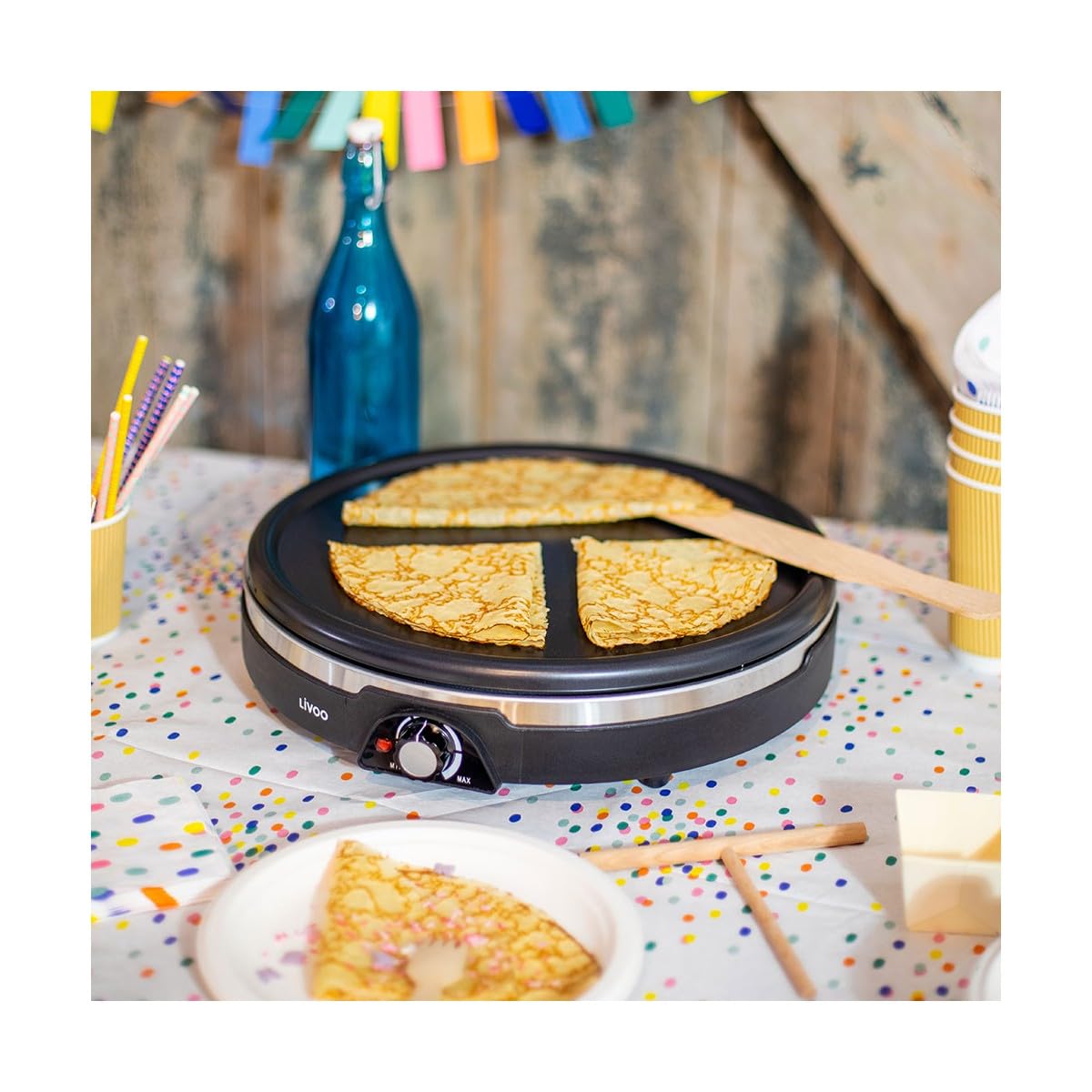 Crêpière 38cm 1350w - DOC239