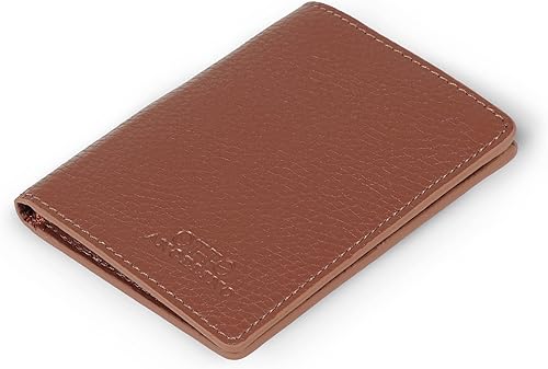 Miniatura 5 de Otto Angelino Cartera de piel plegable - Estilo pasaporte - identificación, tarjetas bancarias y efectivo, bloqueo RFID - Unisex