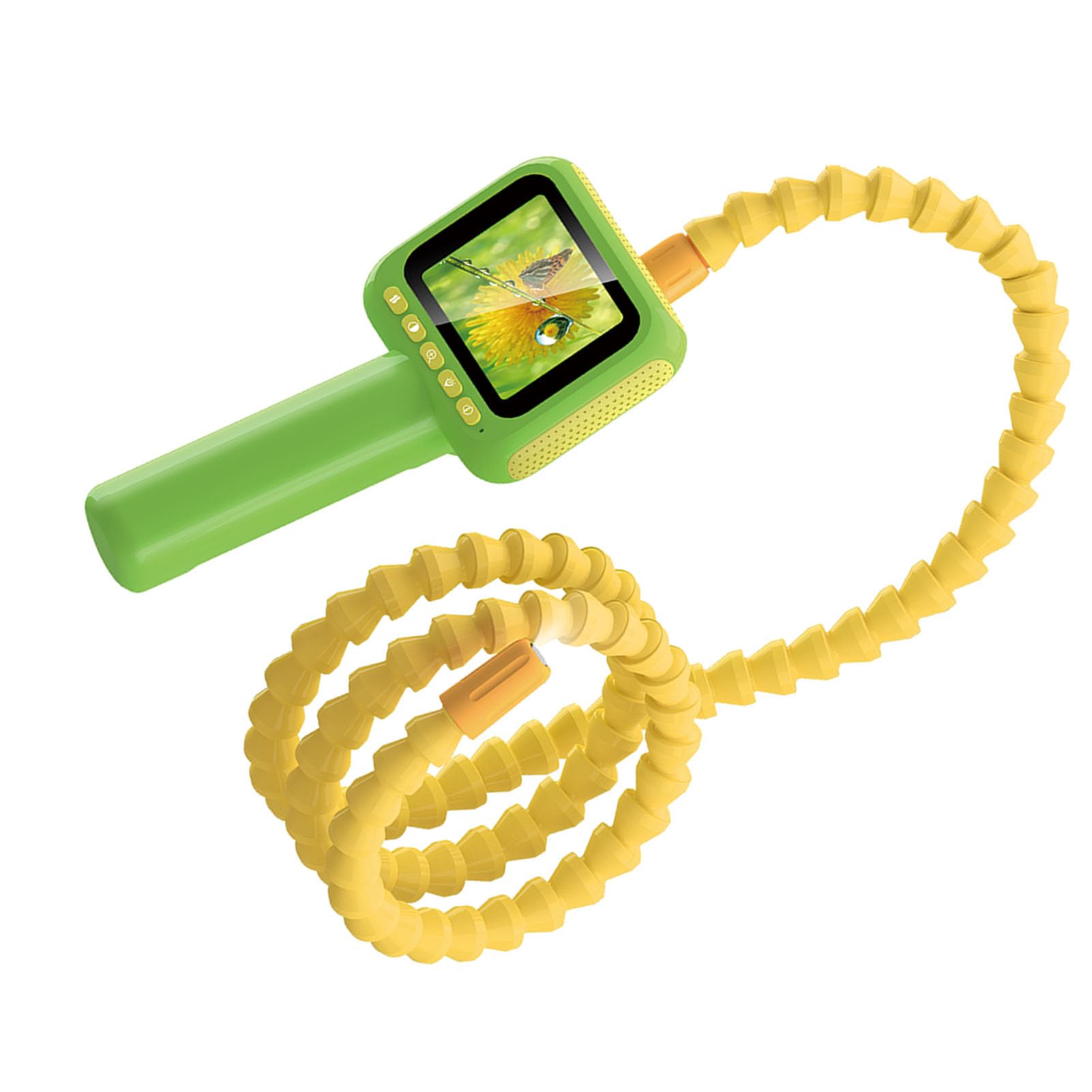 Cámara Serpiente para Niños con Cable Serpiente de 80 cm, Videos 1080P, IP67 Resistente al Agua, Pantalla de 2.4 Pulgadas, 8 LEDs, Regalos para Niños y Niñas de 3 a 12 Años, - K&F Concept