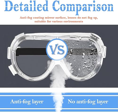 Miniatura 5 de Protector ajustable de pestañas y cejas, protector de gafas de ducha para extensiones de pestañas, gafas de seguridad antivaho