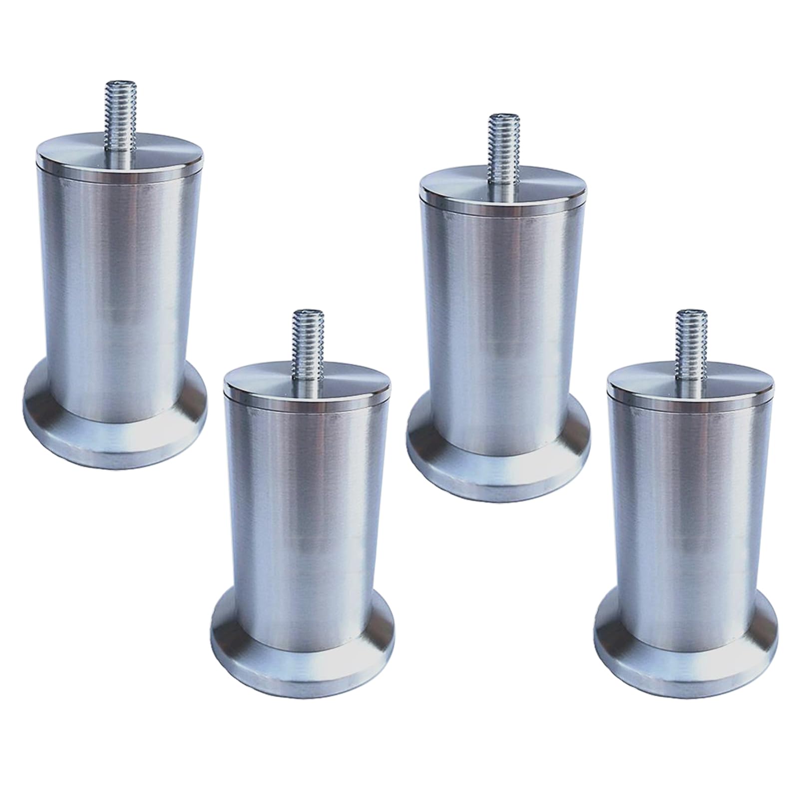 Patas metálicas para cama de gran estabilidad y acero inoxidable resistente M10