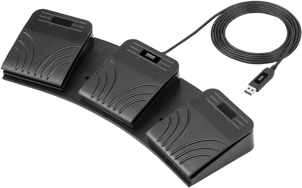 サンワダイレクト フットペダル スイッチ
