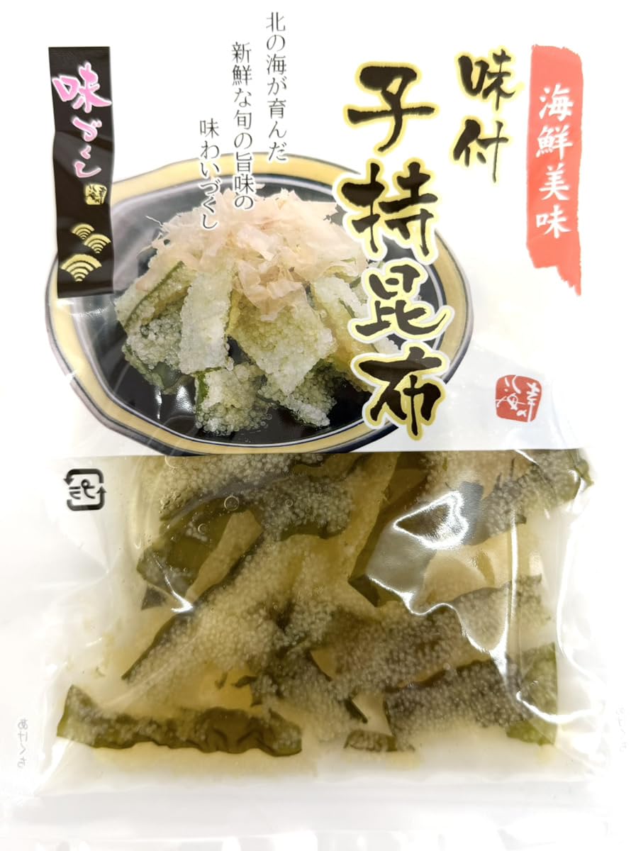 Amazon.co.jp: 極上 子持ち昆布 165g×3袋／5袋セット｜贅沢な食感と