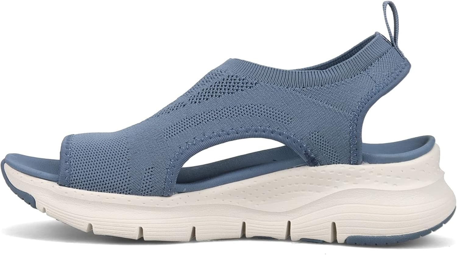 Letnie Zmywalne Sandały Sportowe Ortopedyczne Bez Pięty Sandały Sportowe Grube Dno Fish Mouth Beach Casual Sandały Z Siatki Buty Na Miękkiej Podeszwie Dla Kobiet, Brown, US8/EU40