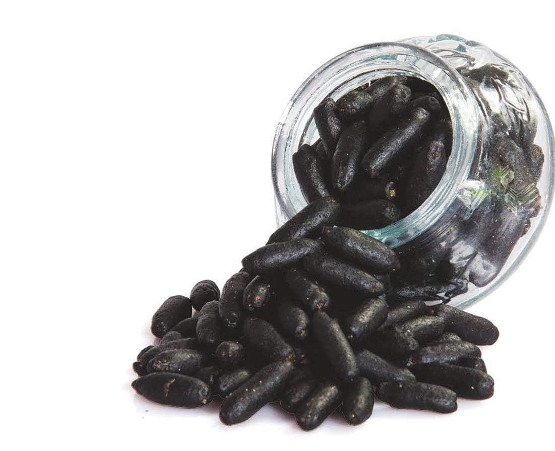 BR CART Harde Vati/Harde Pachak Goli (for Gas,Acidity,Digestion & Flatulence) Churan Mouth Freshener | Black Harde Churan (200 gm) 1
