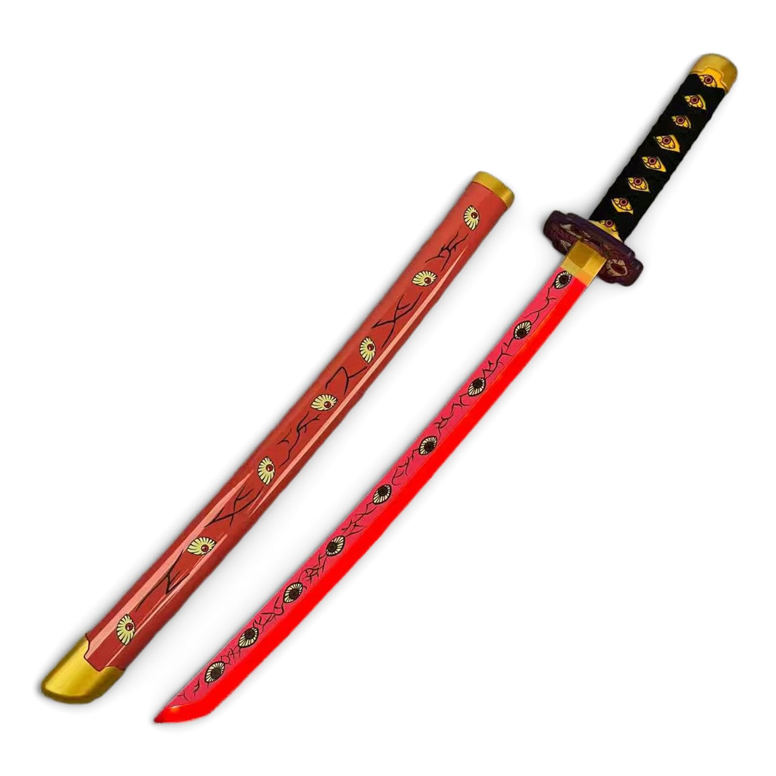 Amazon | 2025年モデル 鬼滅の刃 日輪刀 黒死牟 コスプレ 刀 子供