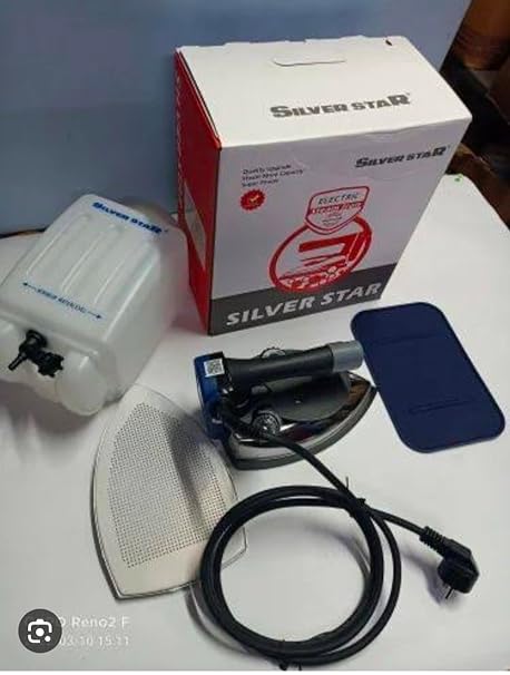 Es-300l Silver Star Bottlel Steam Iron Industrial Steam Iron with 4Ltr Water Tank 1600 watts