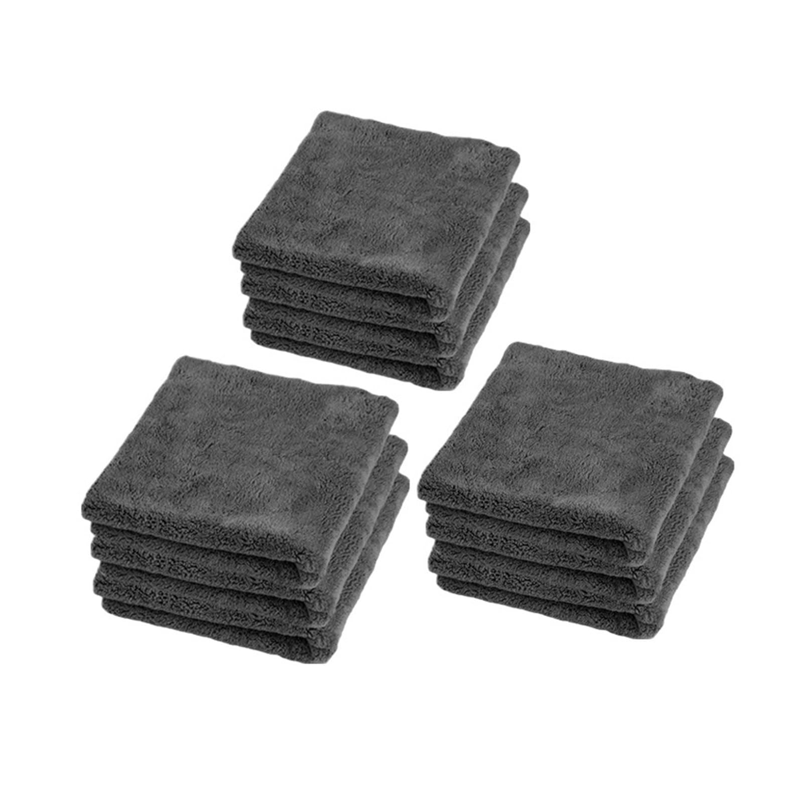 30 stücke Mikrofaser Auto Reinigungstuch 40X40cm Verdickt Auto Waschen Handtücher Auto Detaillierung Pflege Trocknen Tuch Lumpen für Autopflege