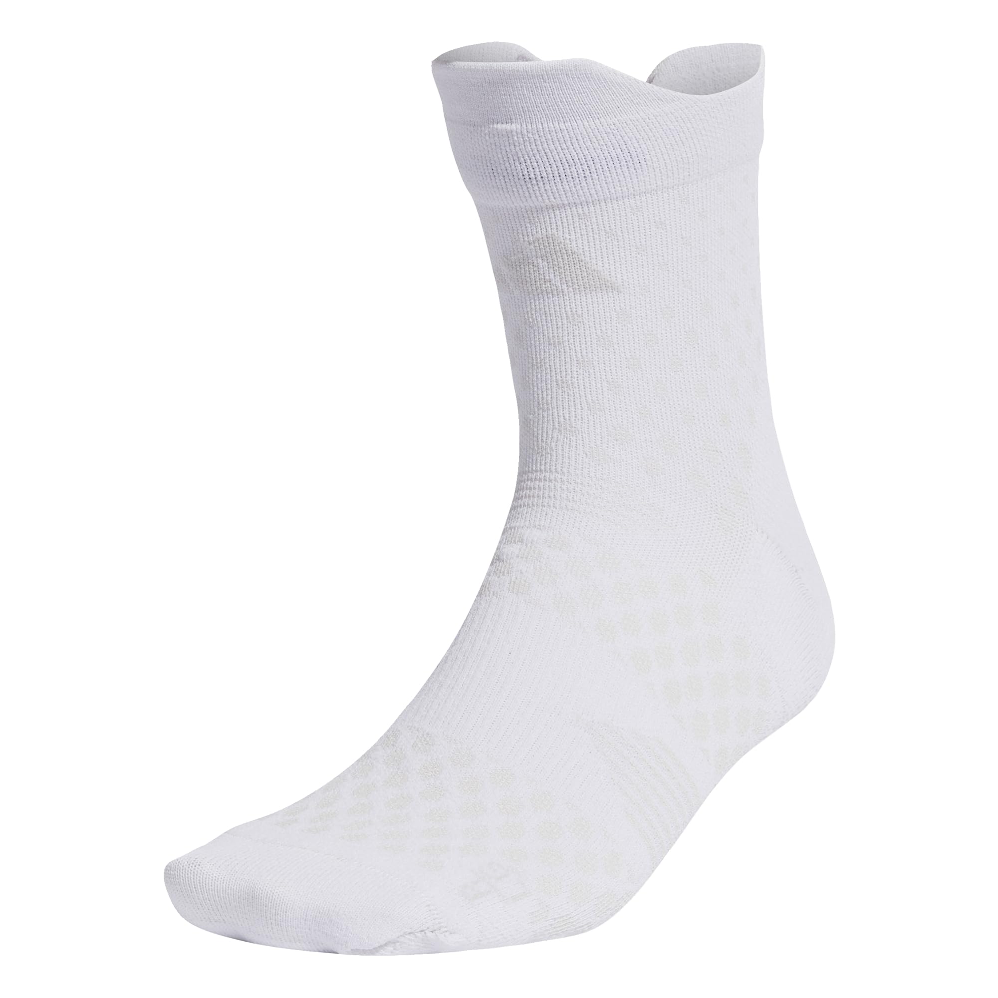 Adidas (Uk 4.5-5.5) Crew Socks Running X 4D Heat Rdy 1 Pair White