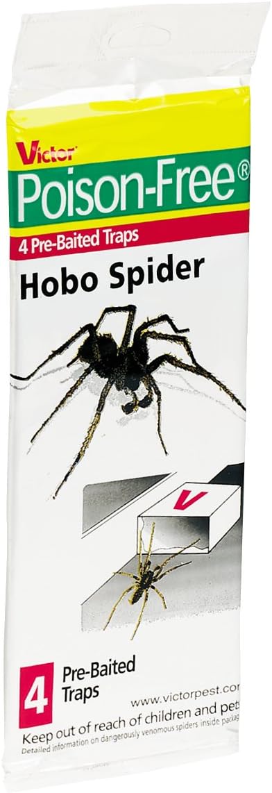 Victor Poison-Free M293 Hobo Spider Trap, 4-Pack
