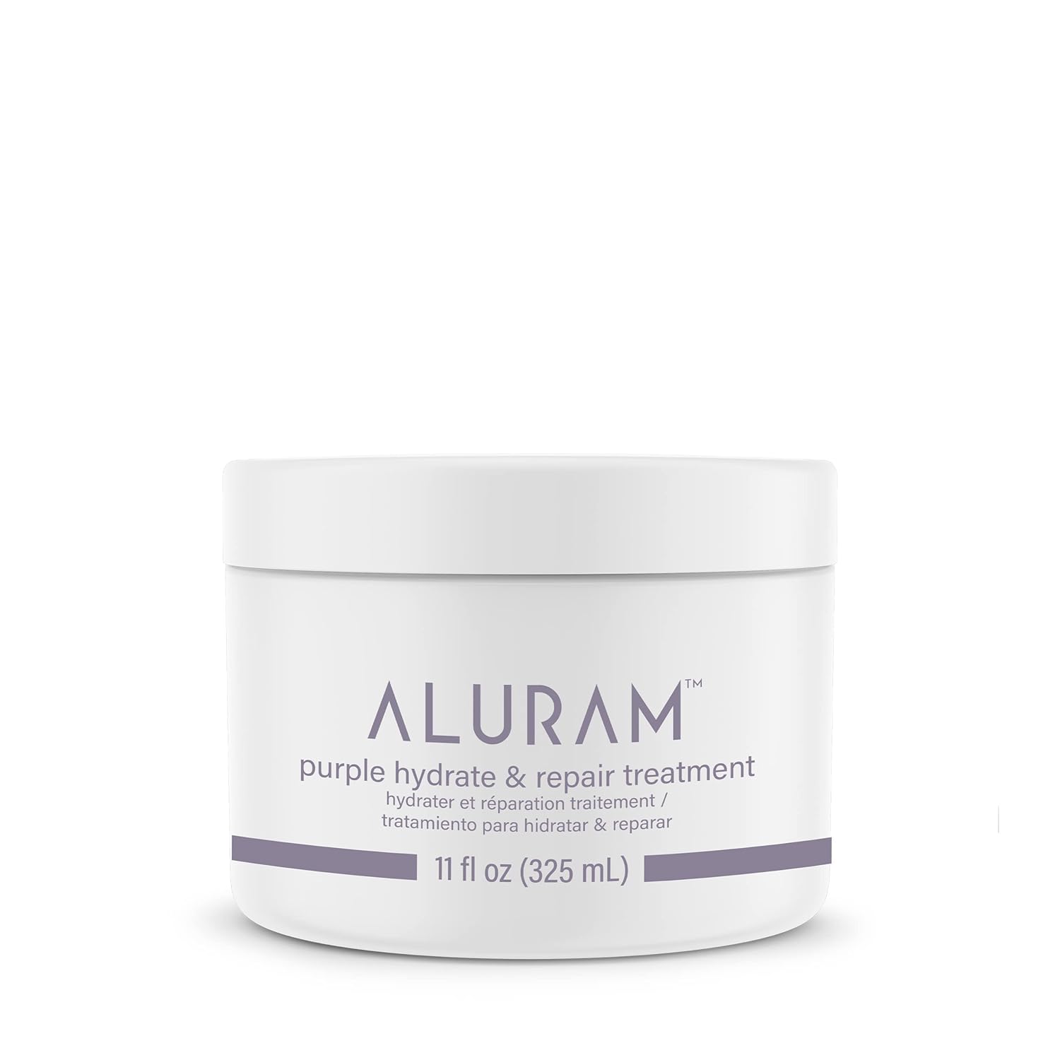 ALURAM Purple Hydrate & Repair Hair Treatment, Intense Moisture Infusion, Clean Hydration Boost for Silver & Color Treated Hair,11 Fl Oz