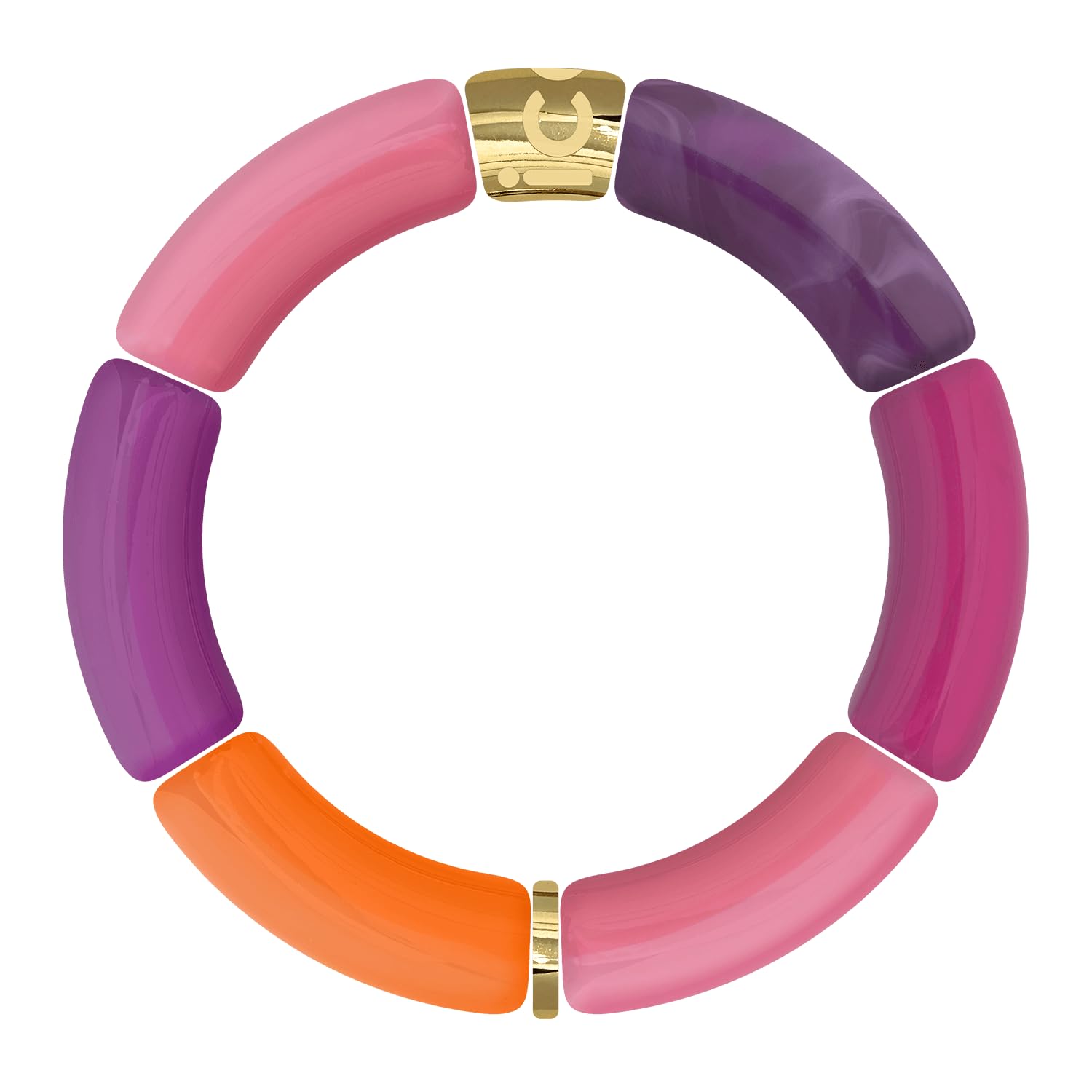 ICE Jewellery - Bella bracelet - Pink purple orange - Pink, purple and orange ladies fashion bracelet (023570)