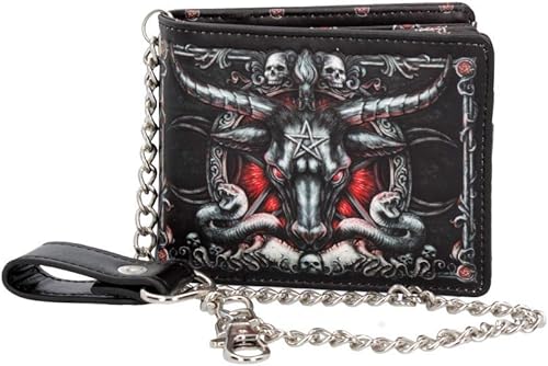 Nemesis Now Baphomet Wallet negro talla única
