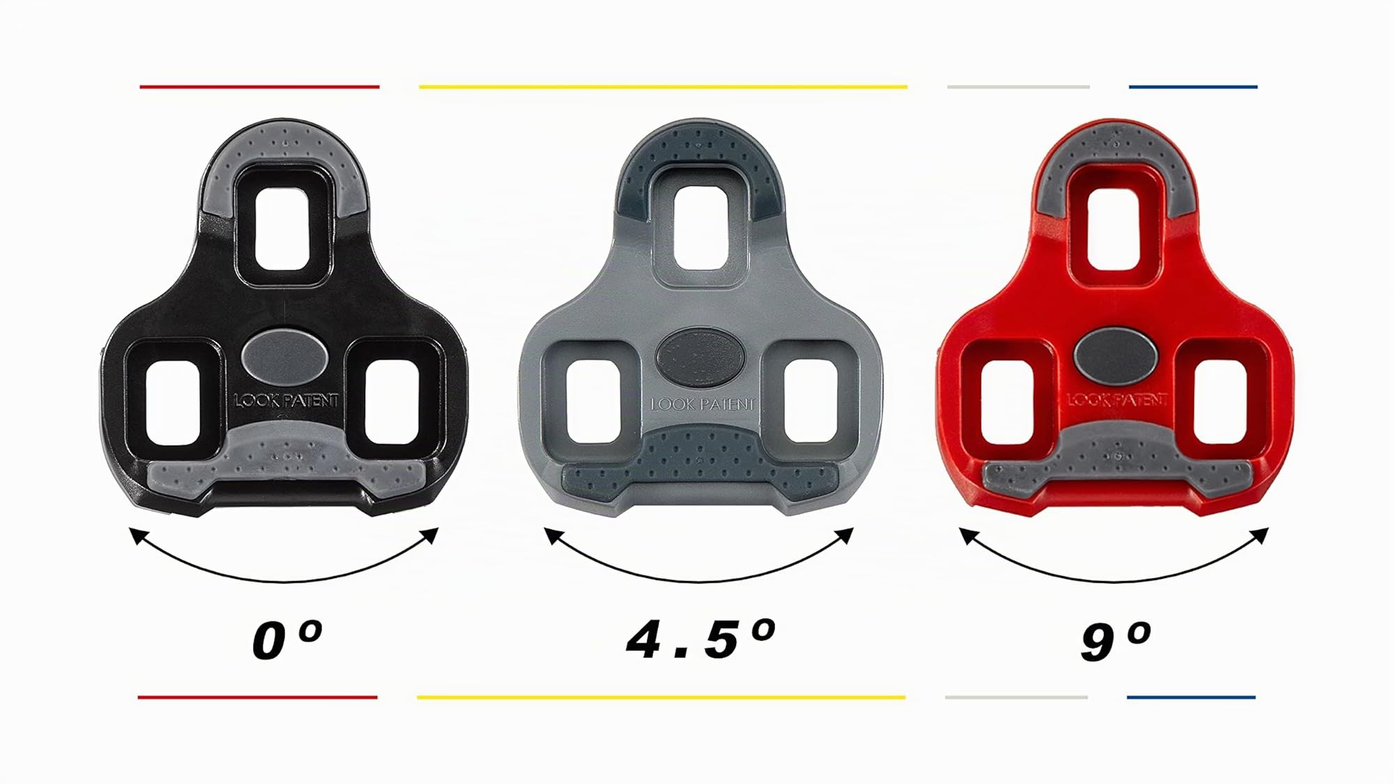 Look Keo Grip Cleats Tacos Grises