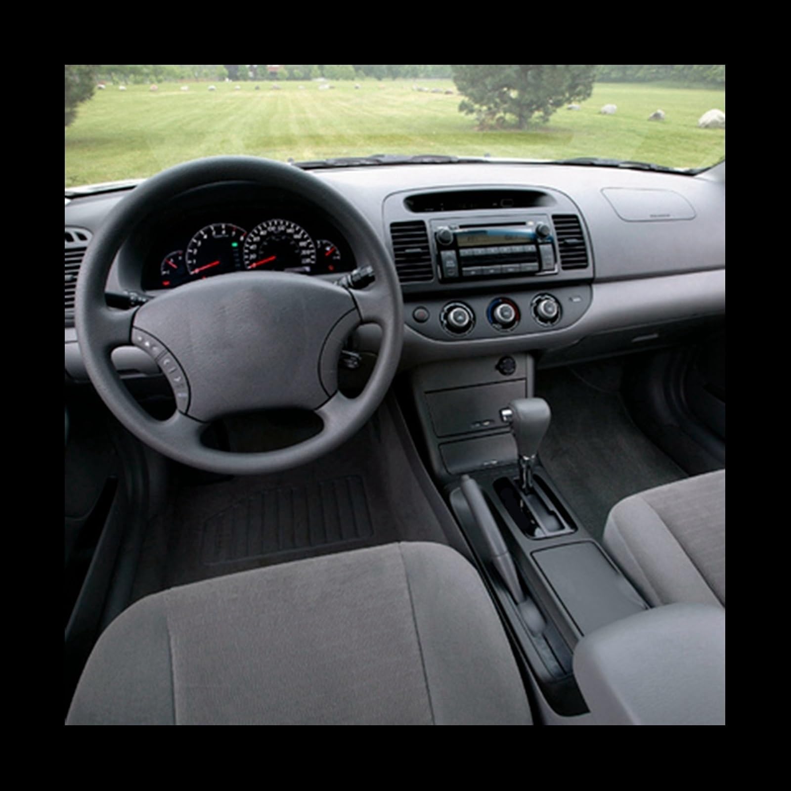 Zestaw paneli do centralnego sterowania skrzynią biegów, do schowka, do samochodu, do Toyoty, do Camry 2003-2006 Wykończenie panelu zmiany biegów