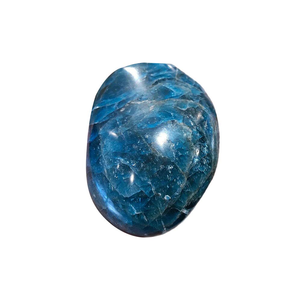 1Pcs Blue Apatite Crystal Stone Rack Healing Crystals Yoga Reiki Meditation 5X6cm