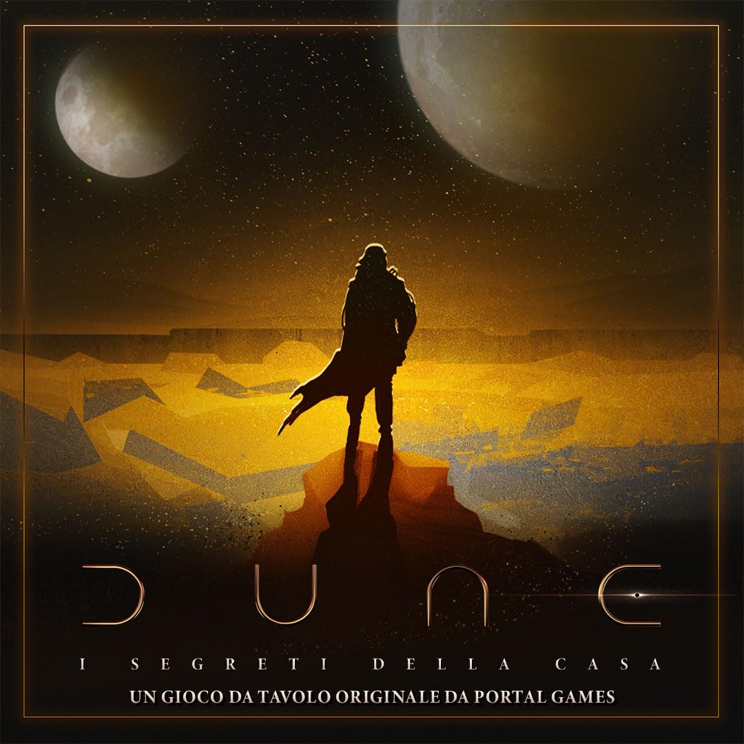 Pendragon - Detective Dune | Edizione italiana |Gioco da tavolo | Età 14+ | 1-4 Giocatori | Edizione Italiana, Età 14+, 1-4 Giocatori