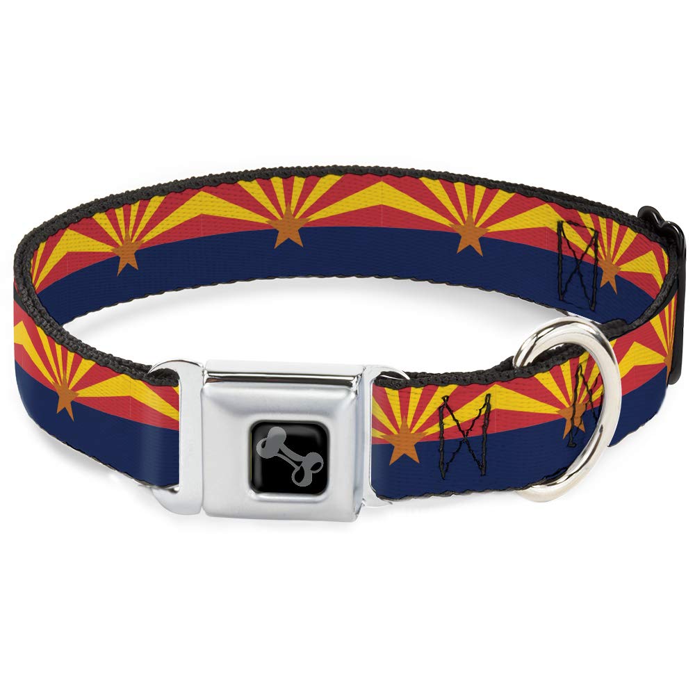 Collier pour chien large de 50 à 78 cm avec fermeture boucle métal