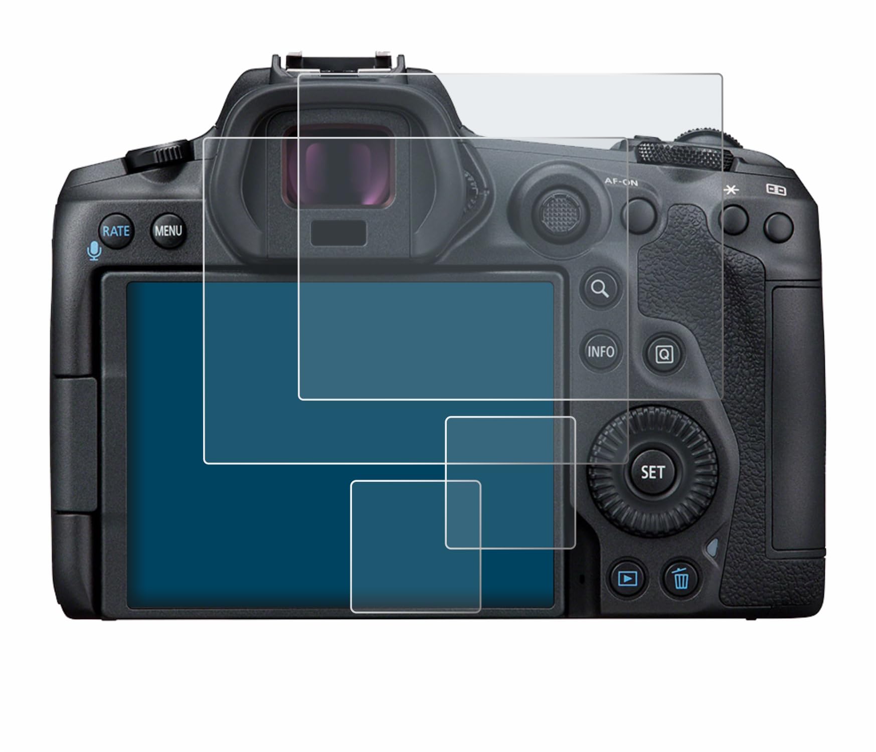 2x BROTECT Anti-Reflets Protection Ecran Pour Canon EOS 550D