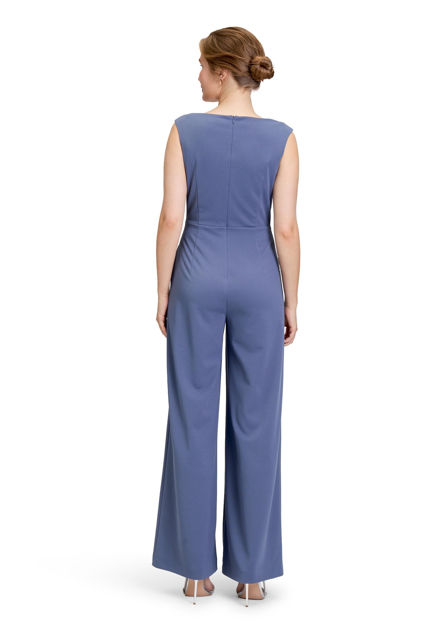 Vera Mont Damen Jumpsuit mit weitem Bein