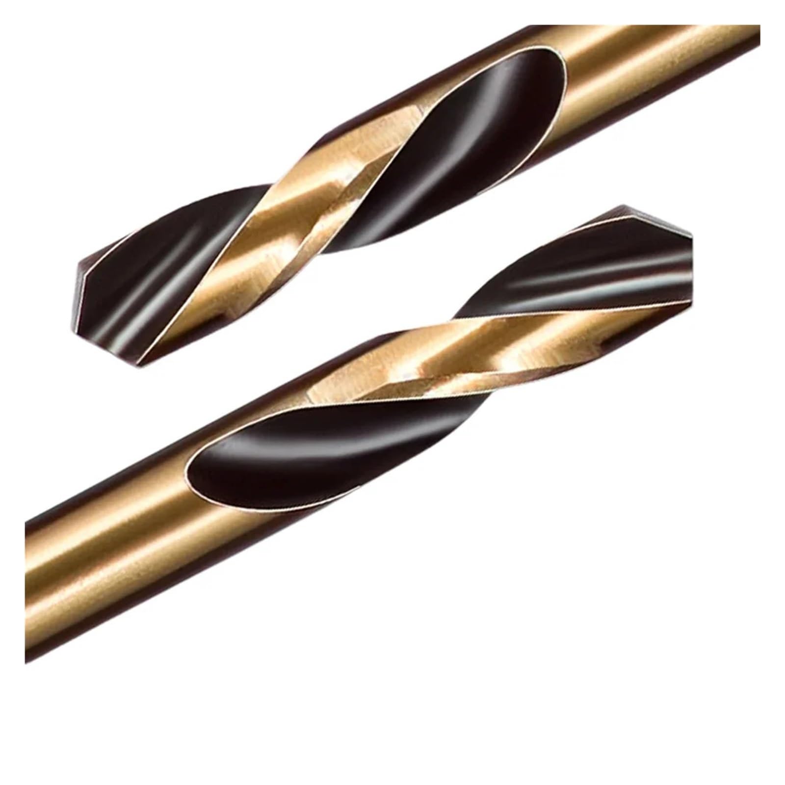 Broca de barrena doble cabeza, Metal filo, acero inoxidable, taladro ultraduro, perforación hierro, brocas 3,0-5,2mm Apto para madera y metal