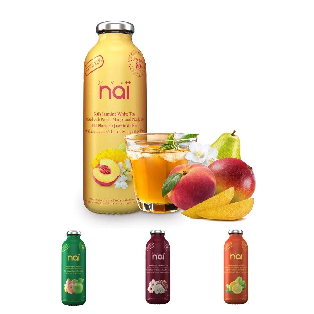 Nai Jasmine White Tea Infused with Peach, Mango, Pear