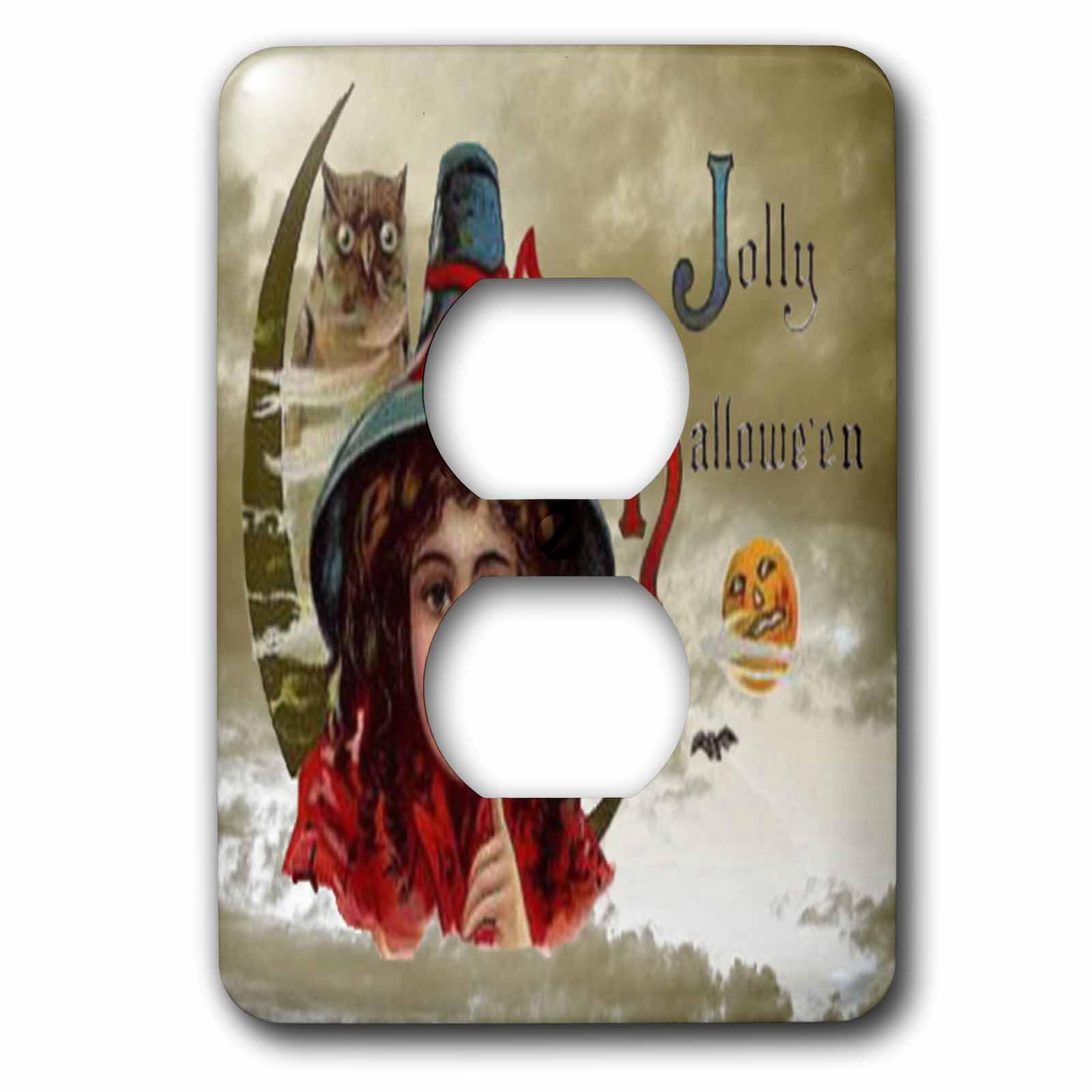 Housse de prise vintage Jolly Halloween pour sublimer votre salon en automne