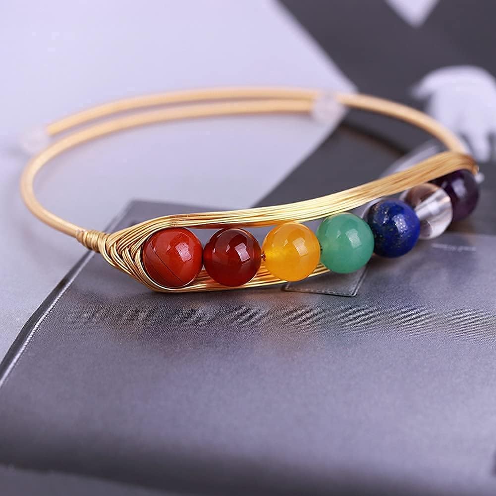 Buy 7 Chakra Bracelet Chakra Jewelry Bracelet Yoga Gemstone Bracelet Healing Meditation Bracelet Energy 8mm Crystal Bracelet For Women Online In Turkey B097jsmt45