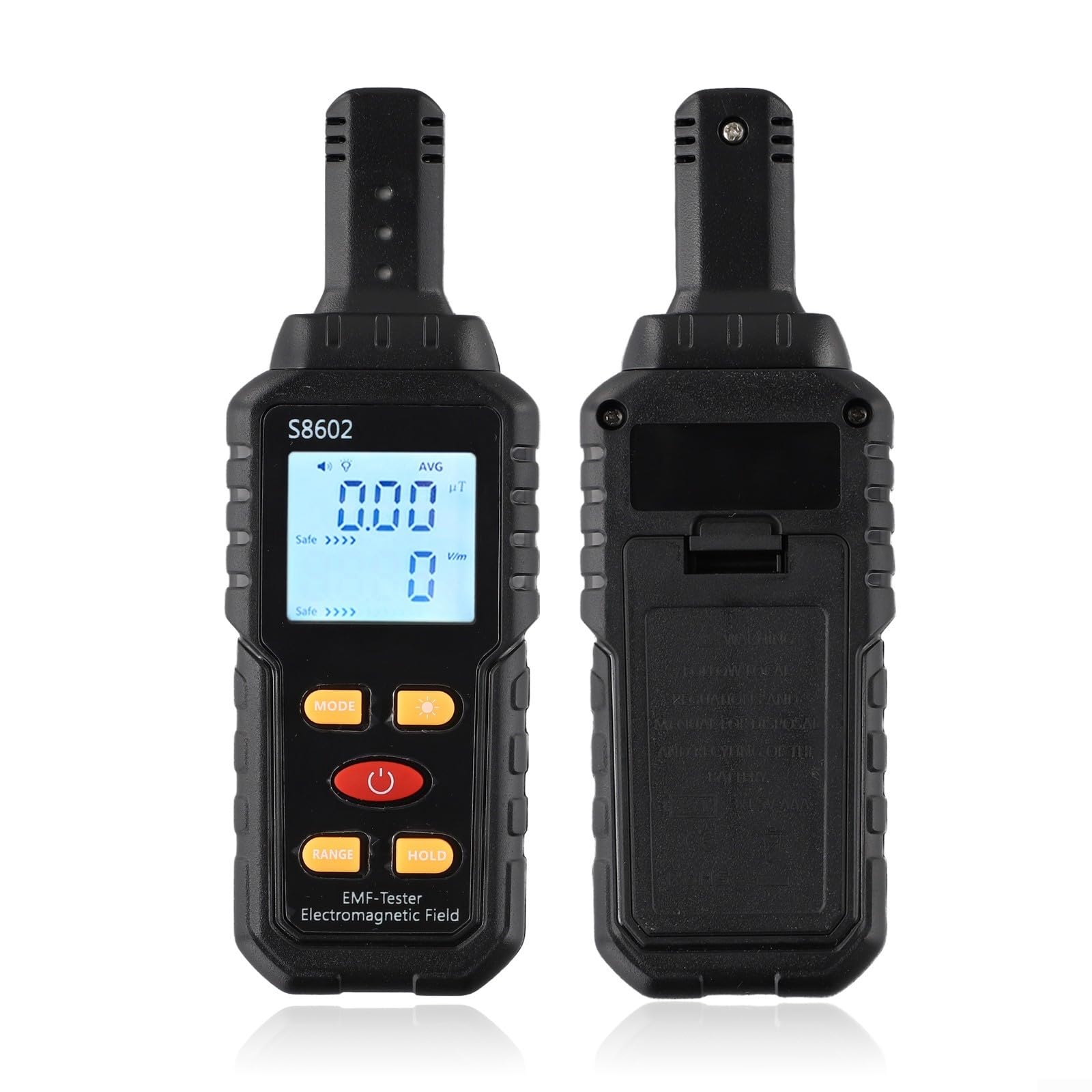 Digitales Strahlungsdosimeter 3 in 1 für Geigerzähler EMF und Magnetfelderkennung mit Alarmschwelle und schneller Abtastzeit