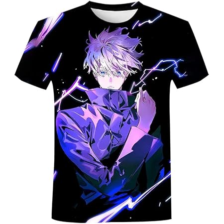 Amazon Co Jp Tシャツ 呪術廻戦 アニメ かわいい 子供服 夏服 プリント 半袖 男の子 女の子 おしゃれ 柔らかい ジャージ 子供 キッズ 半袖 記念シャツ 誕生日 プレゼント 伏黑惠 五条悟 虎杖悠仁 両面宿儺 イベント 衣装 グッズ150cm 服 ファッション小物