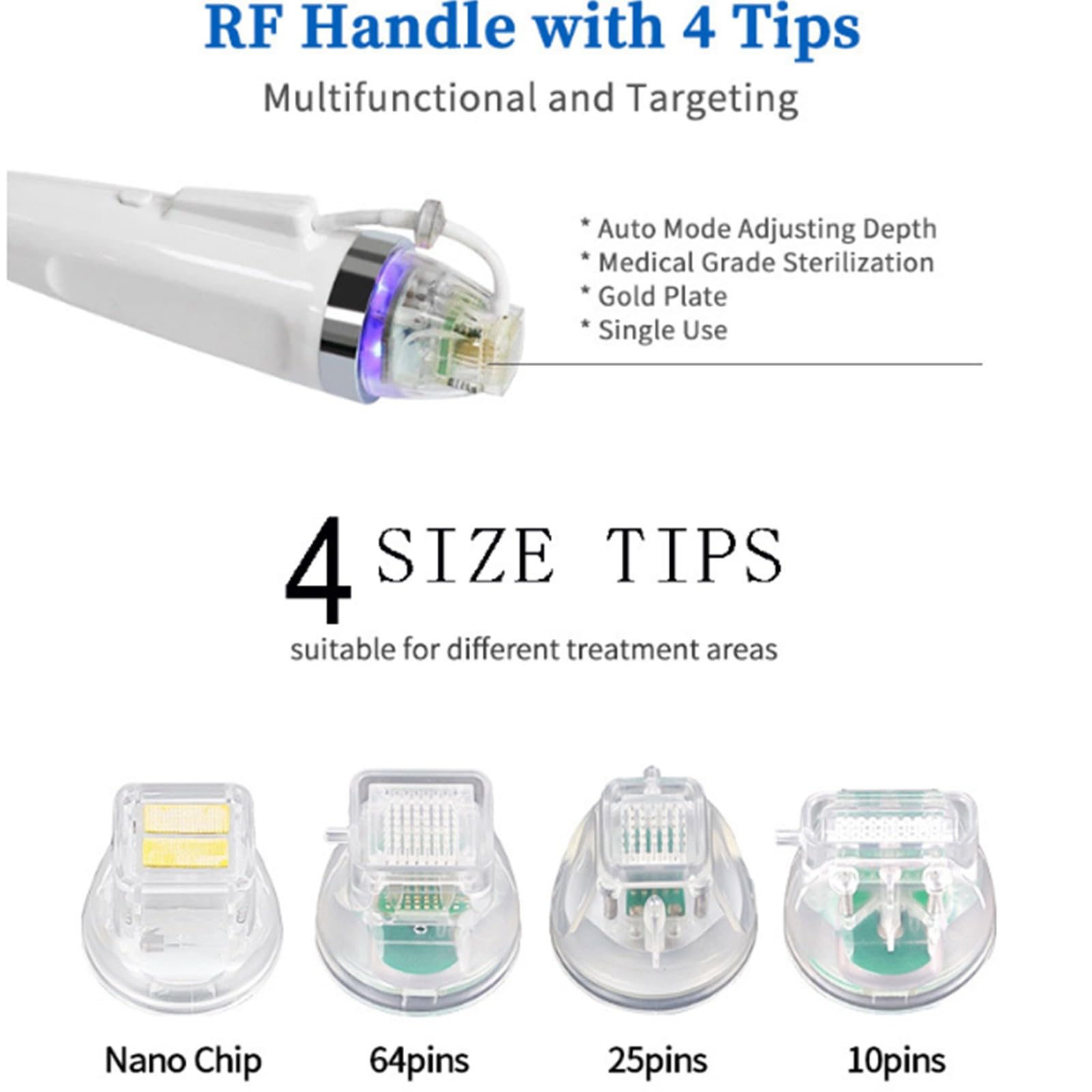 Macchina Professionale Per Lifting Facciale Con Microaghi Rf Frazionata Per Terapia Di Rimozione Delle Rughe Bellezza Del Viso Rimozione Delle Smagliature Ringiovanimento Pelle Macchina Di Bellezza