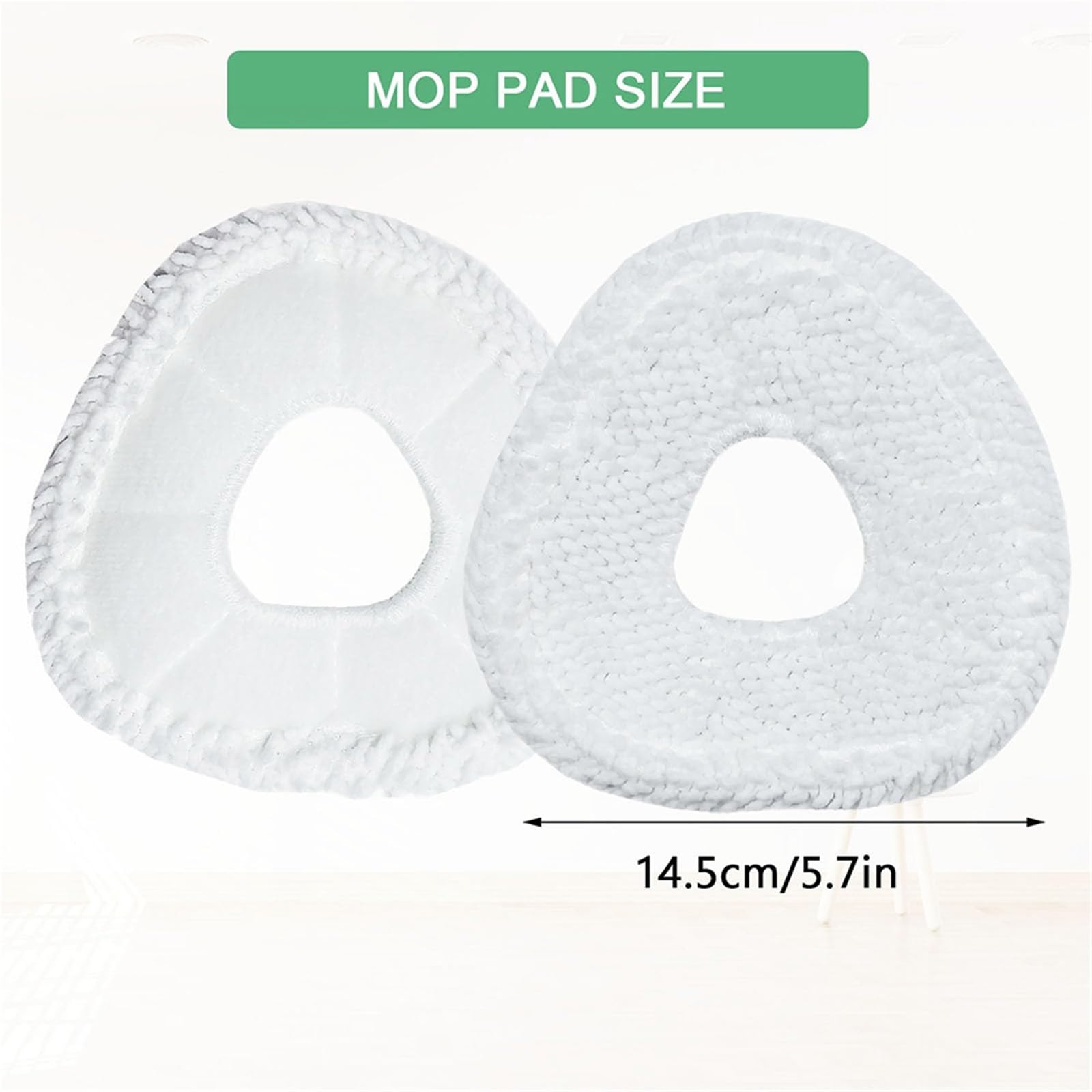 Zestaw nakładek na mop, kompatybilny z Narwal Freo X Ultra/Freo Z Ultra, ściereczki do mopa do odkurzaczy robotycznych, zmywalne wymienne ściereczki(Blue wave 10PCS)